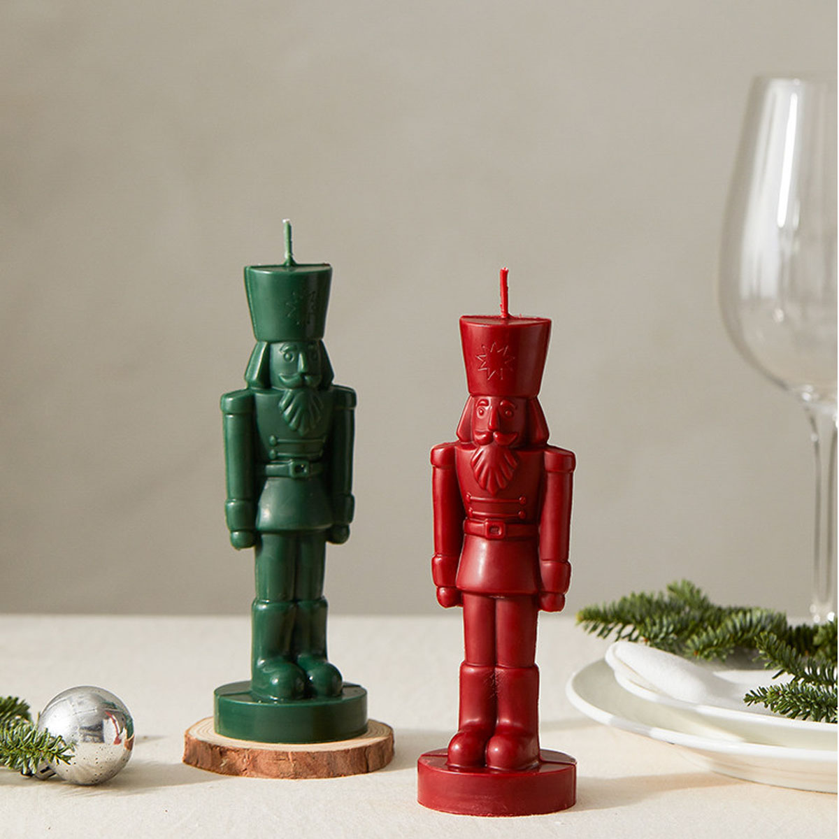 Nutcracker Figurine - Büyük Fındıkkıran Asker Plastik Mum Kalıbı