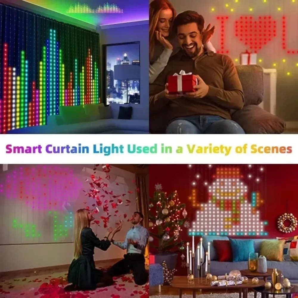 Dış Mekan LED Piksel Perde Işı - Christmas Lights Outdoor incelemesi ve fiyatı