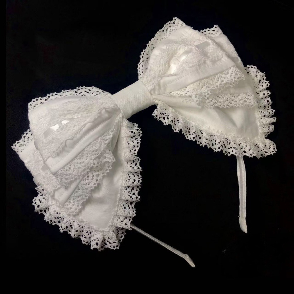 Y2K Lolita Güzel Dantel Kafa B - Ribbon Bow Gift incelemesi ve fiyatı