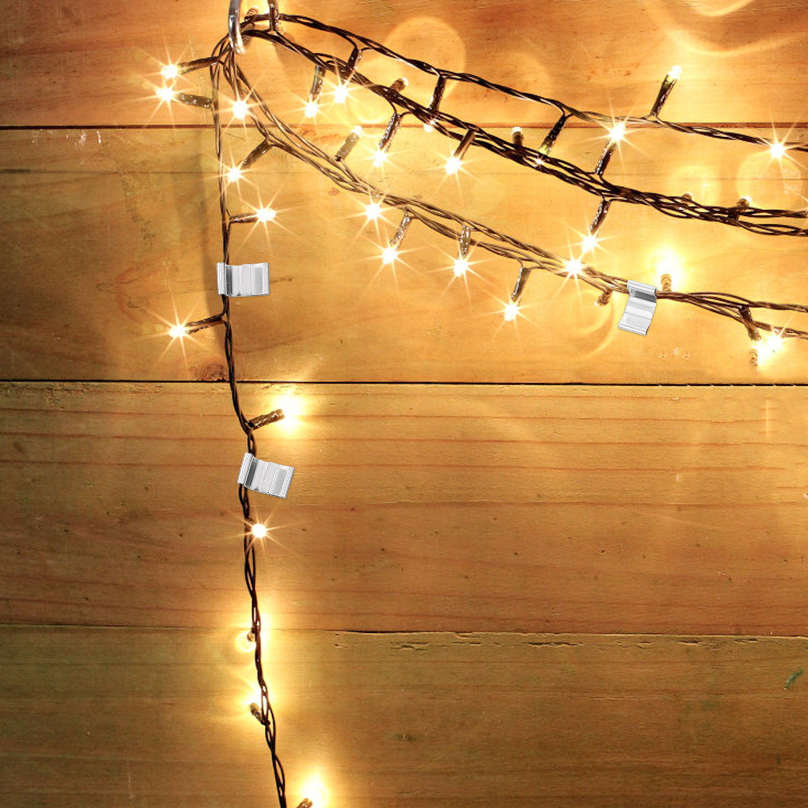 100 Adet Paslanmaz Metal Oluk  - Christmas Lights Outdoor incelemesi ve fiyatı