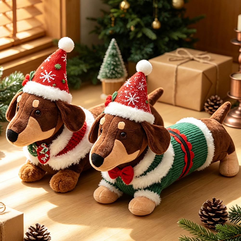Dachshund Noel Peluş Oyuncak N - Santa Hat Plush incelemesi ve fiyatı