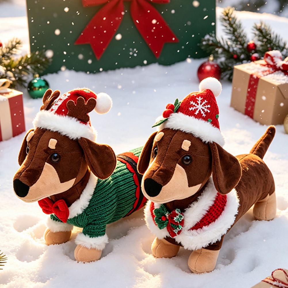 Dachshund Noel Peluş Oyuncak N - Santa Hat Plush incelemesi ve fiyatı