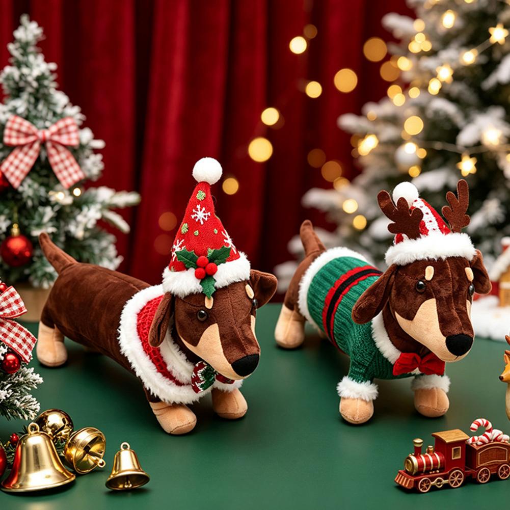 Dachshund Noel Peluş Oyuncak N - Santa Hat Plush incelemesi ve fiyatı