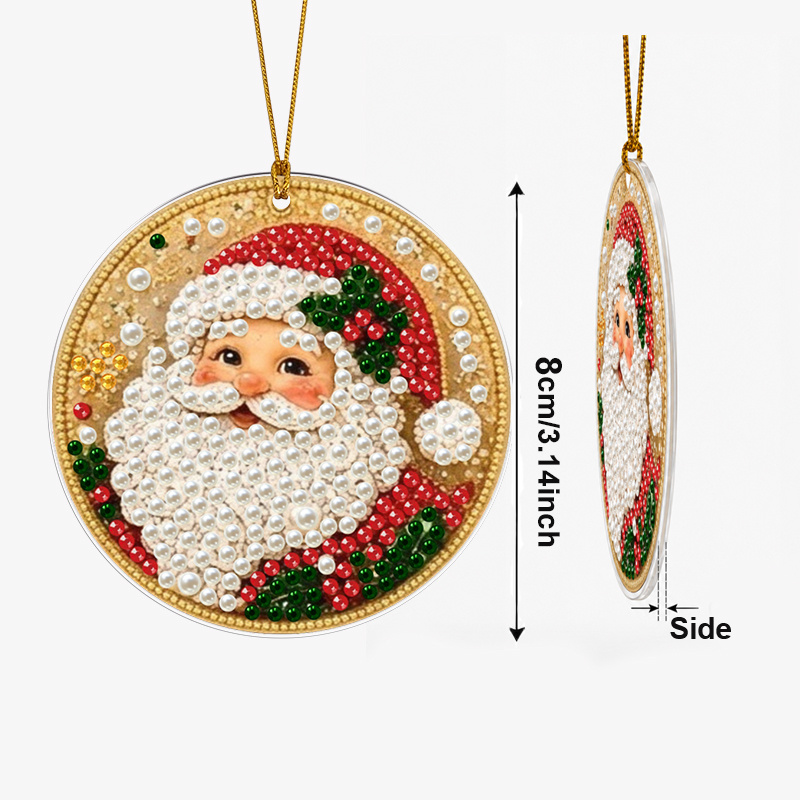 6 Adet/Set 2D Düz Akrilik İnci - Christmas Stocking Hanging incelemesi ve fiyatı