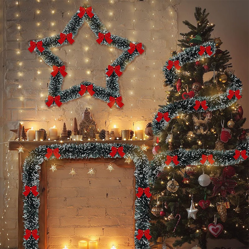2M Noel Şerit Kurdele Çelenk D - Tinsel Garland Decoration incelemesi ve fiyatı