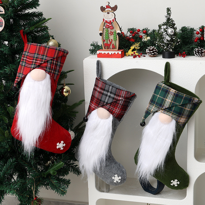 1-4 Adet Çocuklar İçin Ağaç Sü - Christmas Stocking Hanging incelemesi ve fiyatı